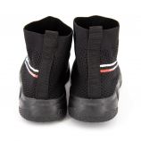 Baskets chaussettes mesh noires s61s12b Homme RG512 marque pas cher prix dégriffés destockage
