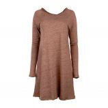 Robe manches longues col rond Femme AMERICAN VINTAGE marque pas cher prix dégriffés destockage
