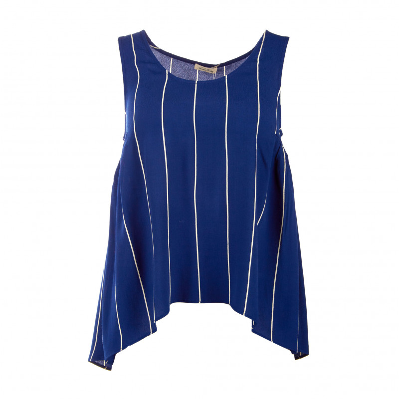 Pyjama Femme 2 Pièces WangsCanis - Débardeur Sans Manches Et Short à Bretelles Spaghetti, Rayé Y2K (100% Polyester)