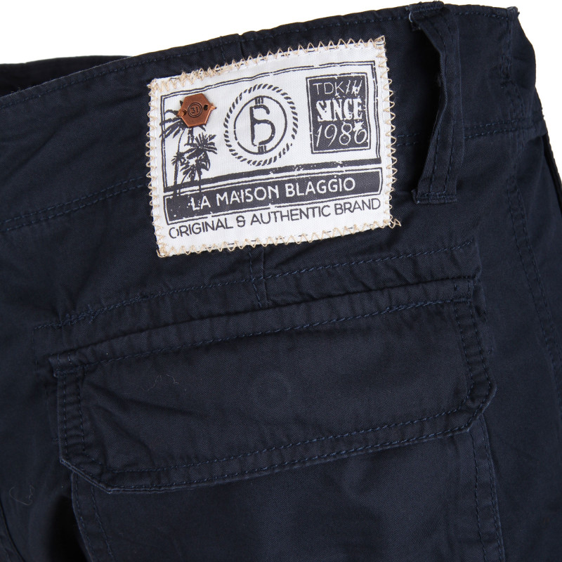 Bermuda cargo avec poche Homme BLAGGIO marque pas cher prix dégriffés destockage