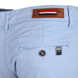Pantalon chino coton stretch revers fermeture bouton tenali Homme BLAGGIO marque pas cher prix dégriffés destockage