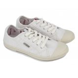Baskets basses cuir toile légère Floride Femme LES TROPEZIENNES PAR M.BELARBI marque pas cher prix dégriffés destockage