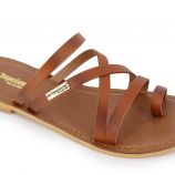 Mules cuir multi-brides croisées Mahari Femme LES TROPEZIENNES PAR M.BELARBI marque pas cher prix dégriffés destockage