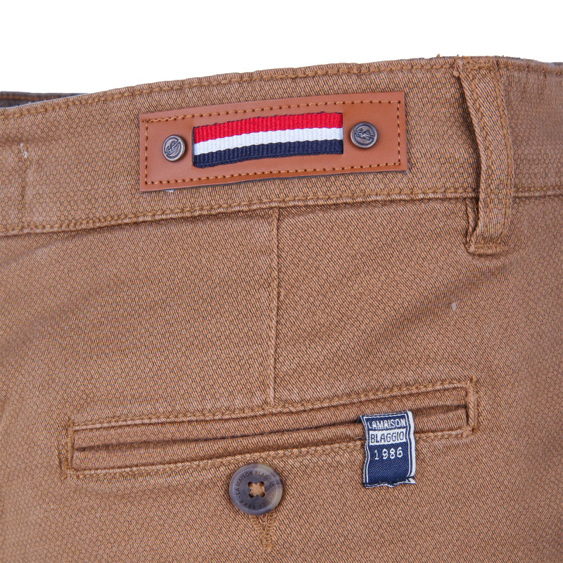 Bermuda chino coton stretch armuré Varen Homme BLAGGIO marque pas cher prix dégriffés destockage Bermuda chino coton stretch armuré Varen Homme BLAGGIO marque pas cher prix dégriffés destockage