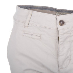 Bermuda chino venili coton stretch popeline revers gansé bouton Homme BLAGGIO marque pas cher prix dégriffés destockage