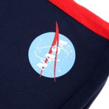 Bermuda sweat bicolore logo floqué Enfant NASA marque pas cher prix dégriffés destockage
