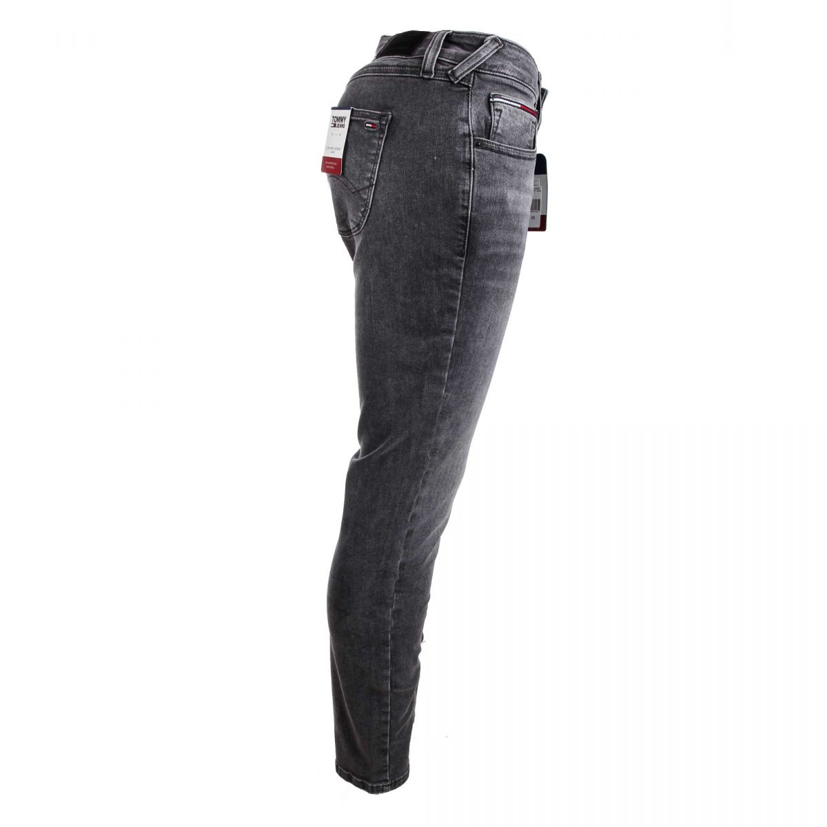 Jean délavé taille basse skinny Sophie Femme TOMMY ...