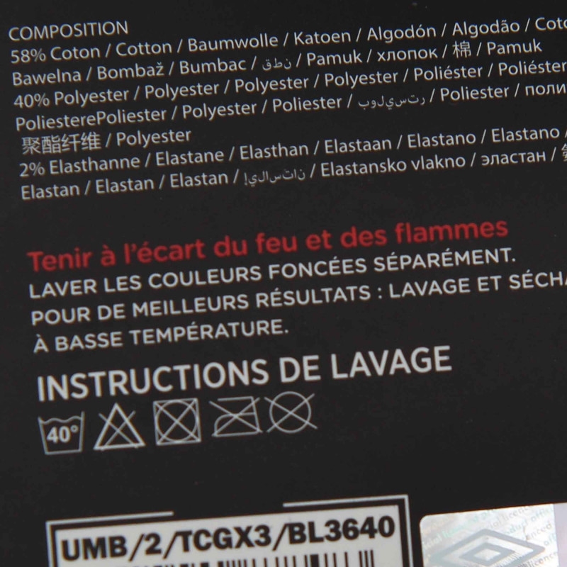 Lot de 3 paires de socquettes Femme UMBRO marque pas cher prix dégriffés destockage Lot de 3 paires de socquettes Femme UMBRO marque pas cher prix dégriffés destockage