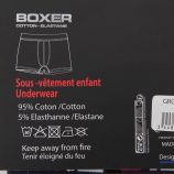 Boxer coton doux stretch Enfant RG512 marque pas cher prix dégriffés destockage