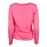Tee shirt manches longues coton strass Femme CARE OF YOU marque pas cher prix dégriffés destockage