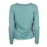 Tee shirt manches longues coton perle Femme CARE OF YOU marque pas cher prix dégriffés destockage