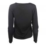 Tee shirt manches longues coton perle Femme CARE OF YOU marque pas cher prix dégriffés destockage