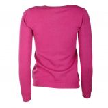 Pull manches longues v laine cachemire Femme REAL CASHMERE marque pas cher prix dégriffés destockage