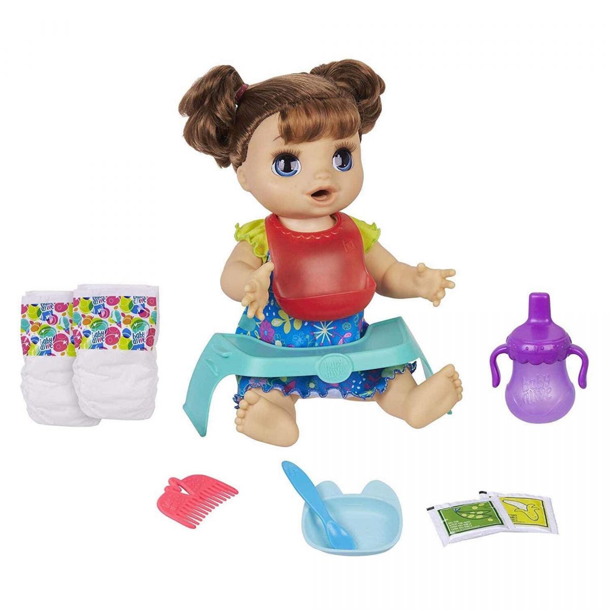 Poupee Bebe Rousse Adore Manger Baby Alive 3 Ans Et Hasbro A Prix