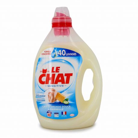 Lessive Liquide Sensitive 2l Le Chat A Prix Degriffe