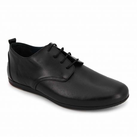 Chaussures derby noir cuir t39-t46 likaz Homme PIERRE CARDIN marque pas cher prix dégriffés destockage