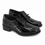 Chaussures derby cuir noir t35-t41 corby Femme XAVIER DANAUD marque pas cher prix dégriffés destockage