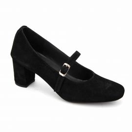 escarpin noir femme pas cher