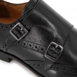 Mocassins cuir noir 65706 Homme MEN'S VINTAGE marque pas cher prix dégriffés destockage