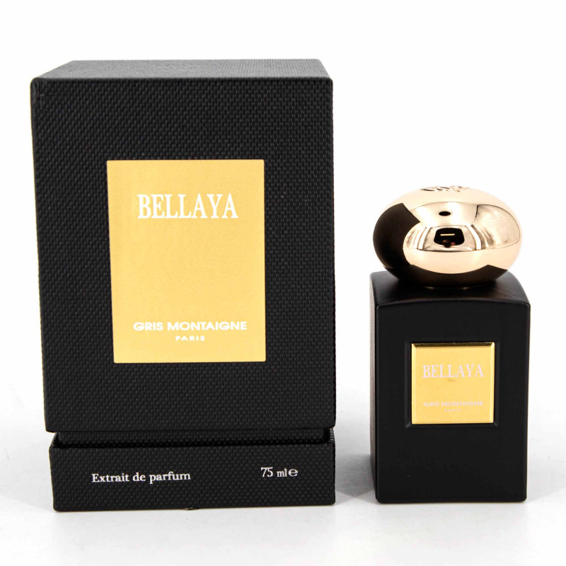 Extrait de parfum Bellaya 75 ml mixte GRIS MONTAIGNE marque pas cher prix dégriffés destockage