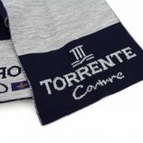 Echarpe jacquard 100% acrylique 05032 Homme TORRENTE marque pas cher prix dégriffés destockage
