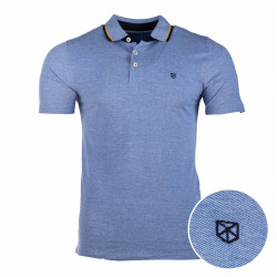 Polo manches courtes 100% Coton Homme JACK AND JONES marque pas cher prix dégriffés destockage Polo manches courtes 100% Coton Homme JACK AND JONES marque pas cher prix dégriffés destockage