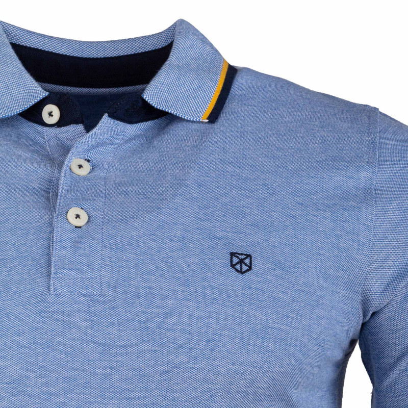 Polo manches courtes 100% Coton Homme JACK AND JONES marque pas cher prix dégriffés destockage Polo manches courtes 100% Coton Homme JACK AND JONES marque pas cher prix dégriffés destockage