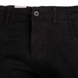 Pantalon cargo uni coton stretch Homme JACK & JONES marque pas cher prix dégriffés destockage