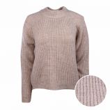 Pull manches longues beige 15179813 Femme ONLY