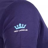 Tee shirt coton manches courtes col V Homme TED LAPIDUS marque pas cher prix dégriffés destockage