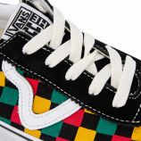 Baskets damier toile cuir suédé Vans Sport Washed Mixte VANS marque pas cher prix dégriffés destockage