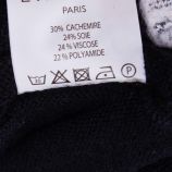 Pull manches longues col V cachemire Femme ETINCELLE marque pas cher prix dégriffés destockage