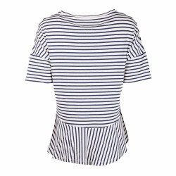 Tee shirt manches courtes Femme TOMMY HILFIGER marque pas cher prix dégriffés destockage