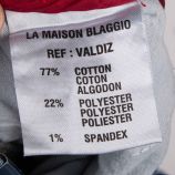 Bermuda en jean coton stretch Valdiz Homme BLAGGIO marque pas cher prix dégriffés destockage