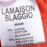 Tee shirt manches courtes col rond imprimé Miami Homme BLAGGIO marque pas cher prix dégriffés destockage