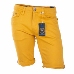 Bermuda coton stretch 5 poches Valley Homme BLAGGIO marque pas cher prix dégriffés destockage