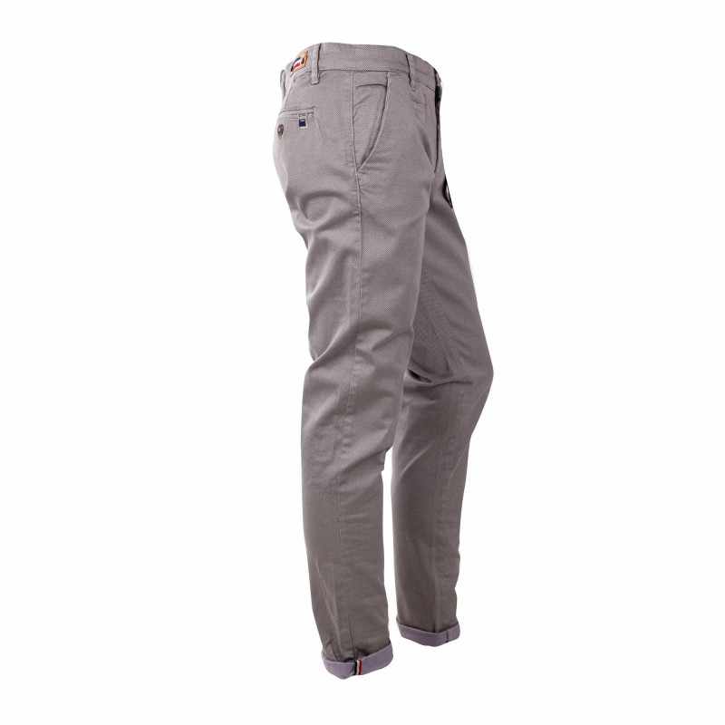 Pantalon chino imprimé coton stretch tamar Homme BLAGGIO marque pas cher prix dégriffés destockage Pantalon chino imprimé coton stretch tamar Homme BLAGGIO marque pas cher prix dégriffés destockage