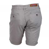 Bermuda chino venili coton stretch popeline revers gansé Homme BLAGGIO marque pas cher prix dégriffés destockage