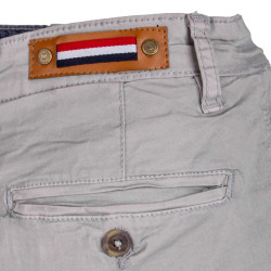 Bermuda chino venili coton stretch popeline revers gansé bouton Homme BLAGGIO marque pas cher prix dégriffés destockage Bermuda chino venili coton stretch popeline revers gansé bouton Homme BLAGGIO marque pas cher prix dégriffés destockage