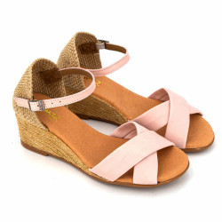 Sandales compensees vacuno nude 508/5 Femme PINAZ Sandales compensees vacuno nude 508/5 Femme PINAZ