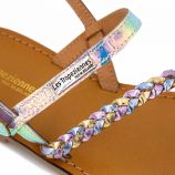Sandales plates cuir léger Batresse Femme LES TROPEZIENNES PAR M.BELARBI marque pas cher prix dégriffés destockage