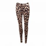 Legging motif léopard stretch tendance mode Femme VILA