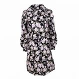 Robe manches longues à fleurs coton mode Femme VILA