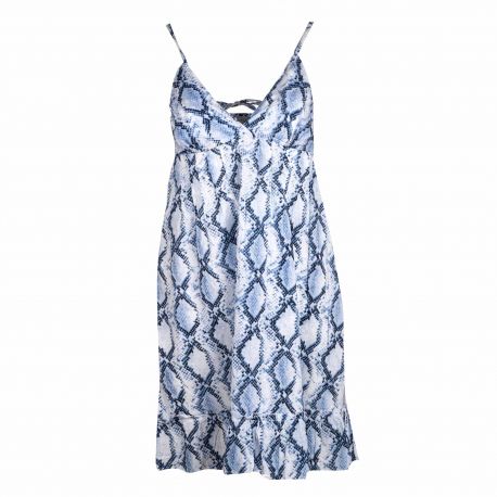 Robe de plage sans manches imprimé python Femme FREE marque pas cher prix dégriffés destockage
