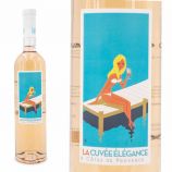 Vin rosé La cuvée élégance AOP Côtes de Provence 75cl 2019 marque pas cher prix dégriffés destockage
