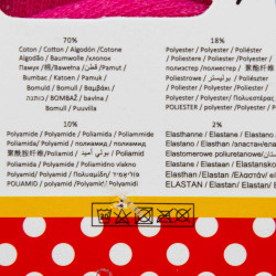 Lot de 3 paires de chaussettes imprimé en coton Minnie mouse Enfant DISNEY marque pas cher prix dégriffés destockage