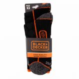 Lot de 2 paires de chaussettes de travail bxcs/1/tool/x2 t39-42 Homme BLACK & DECKER