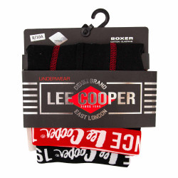 Boxer lot x2 coton doux stretch Enfant LEE COOPER marque pas cher prix dégriffés destockage Boxer lot x2 coton doux stretch Enfant LEE COOPER marque pas cher prix dégriffés destockage