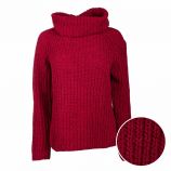Pull col roulé grosse maille chenille Femme BEST MOUNTAIN