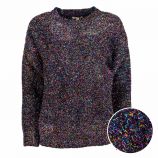 Pull grosse maille lurex multicolore Femme BEST MOUNTAIN